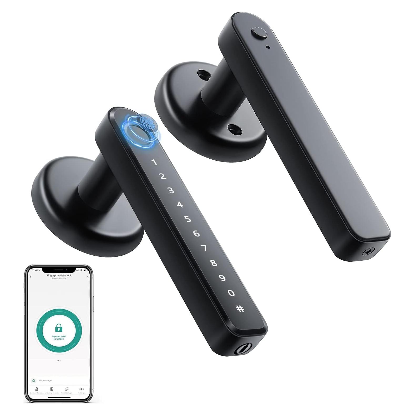 Cerradura Inteligente Biométrica MILLIONHOME con Huella y App