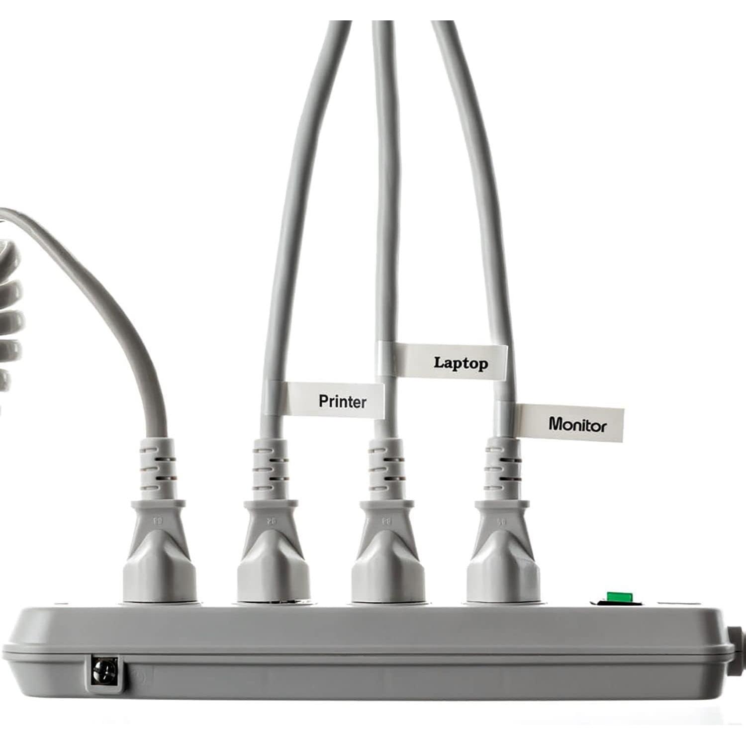 Etiquetadora portátil Brother P-Touch PTH110BP con 4 cintas