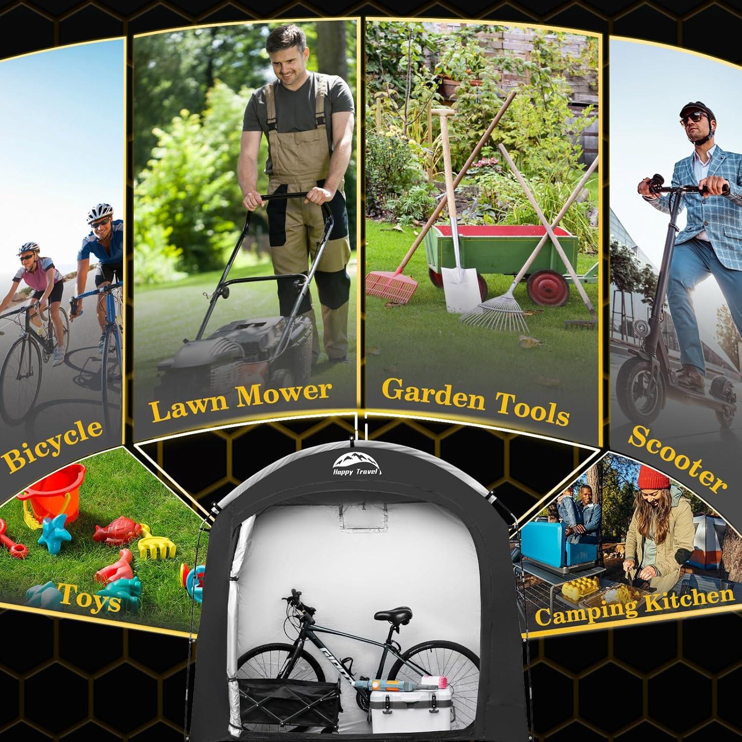 Tienda de Bicicletas Feliz Viaje 2-3 Bicicletas Impermeable