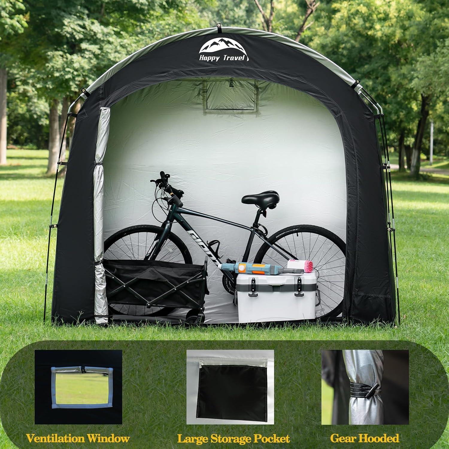 Tienda de Bicicletas Feliz Viaje 2-3 Bicicletas Impermeable