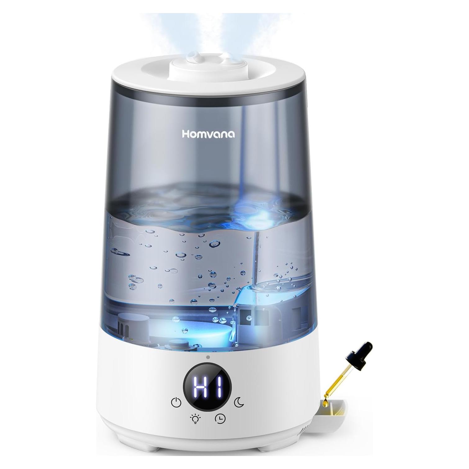 Humidificador Ultrasonido Homvana H101 3.6L 16dB Gris