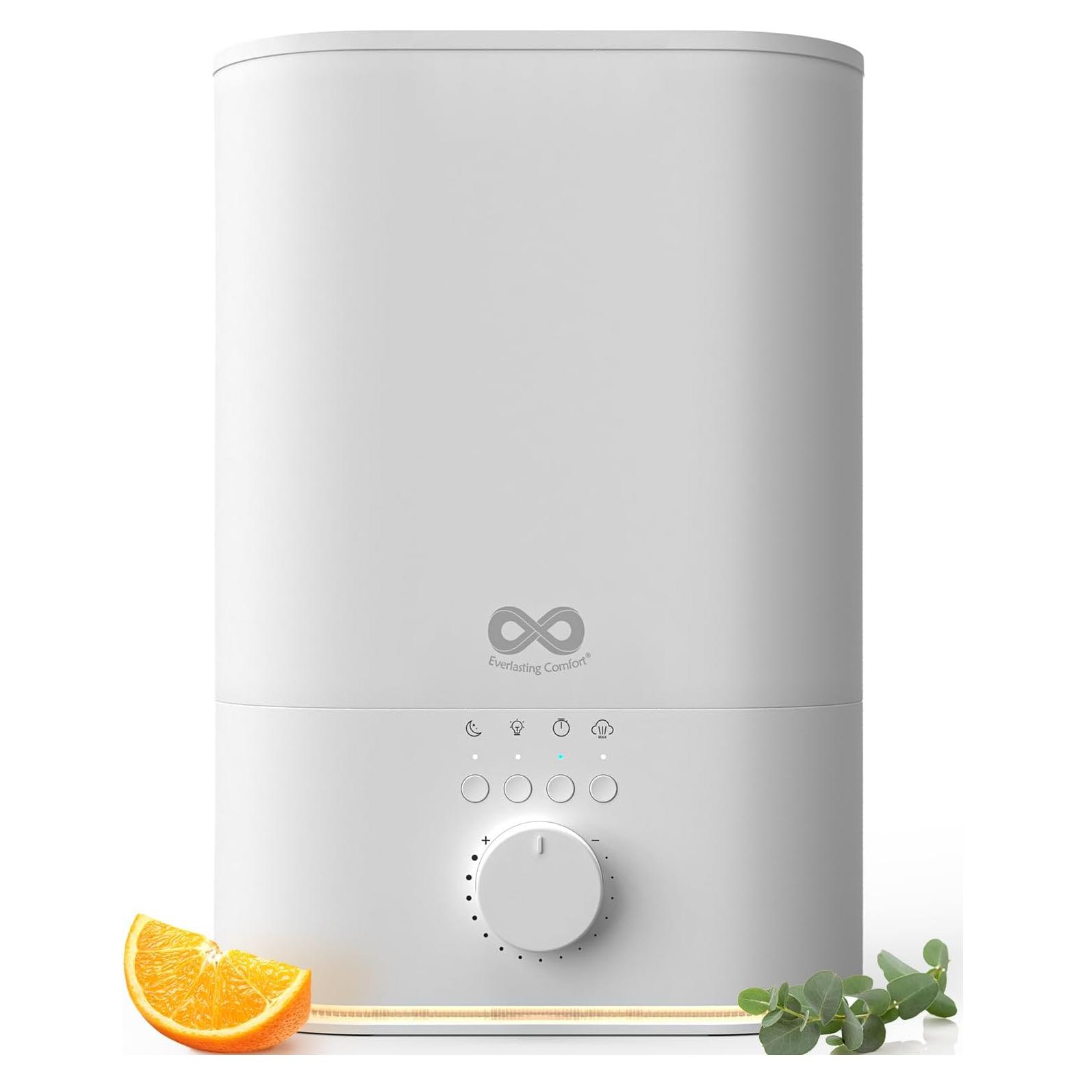 Humidificador Ultrasonido Everlasting Comfort 6L Blanco Silencioso