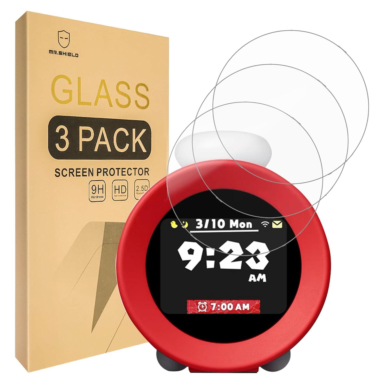 Protector de Pantalla Mr.Shield para Nintendo Sound Clock 3-Pack