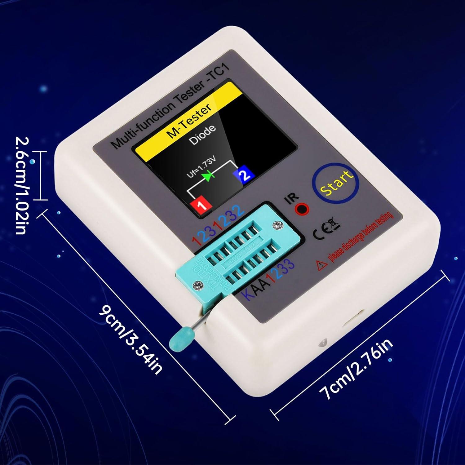 Probador de Transistores FORIOT LCR-TC1 Multifuncional