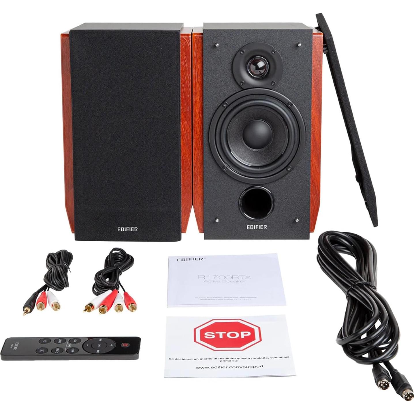 Altavoces Activos Edifier R1700BTs Bluetooth 66W 2.0 con Subwoofer