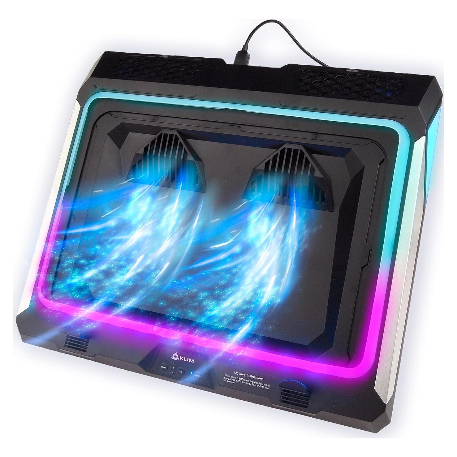 Base de Enfriamiento KLIM Mistral para Laptop 15.6-17.3"