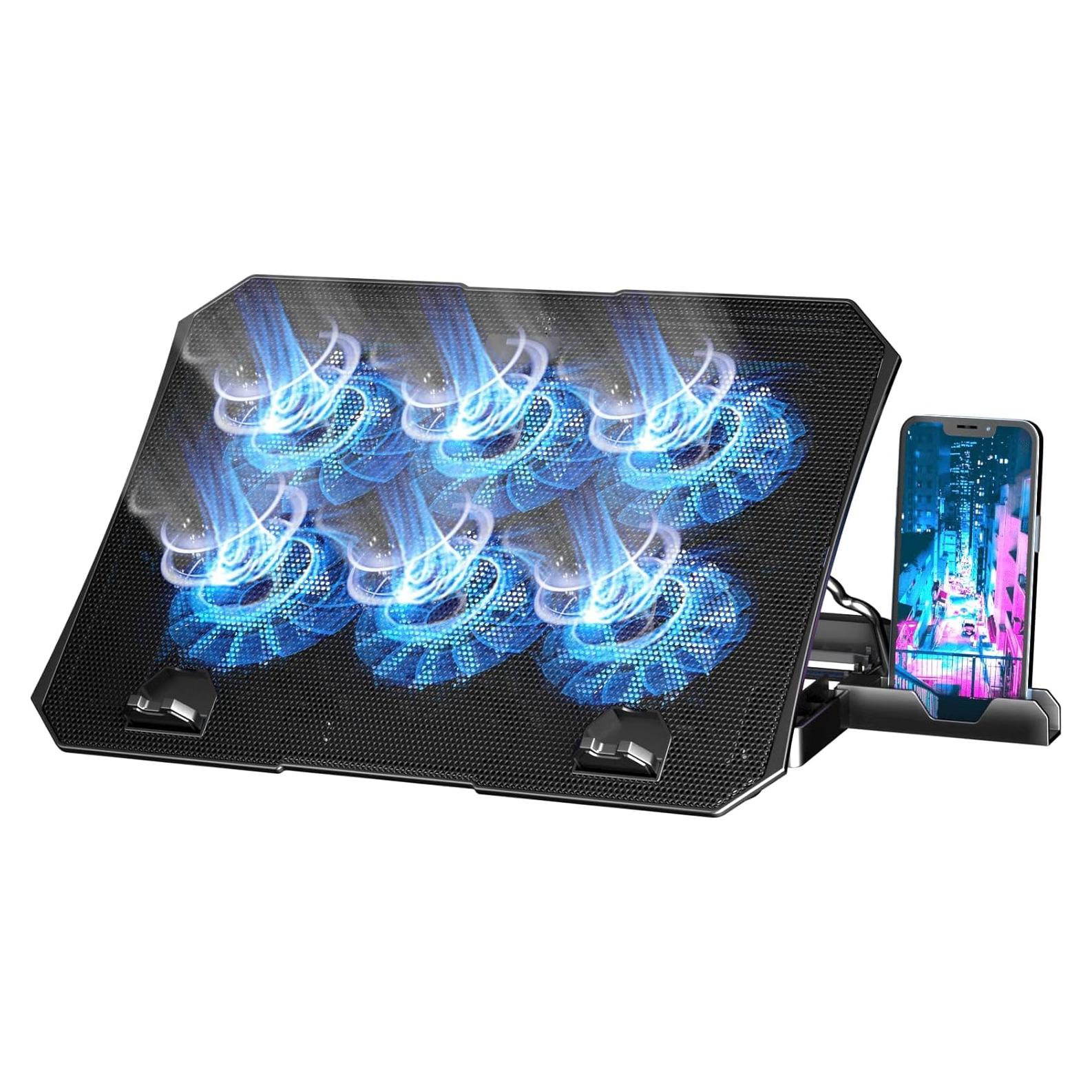 Base de Enfriamiento AICHESON para Laptop 12-15.6" Azul