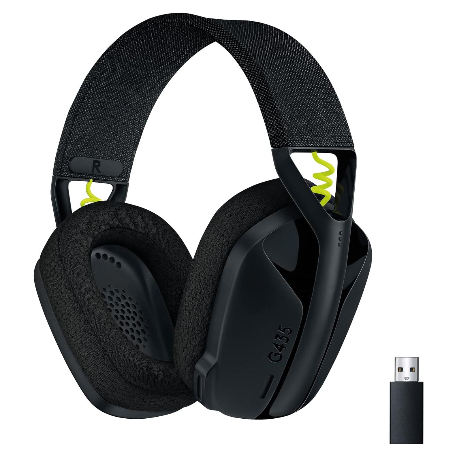 Auriculares Inalámbricos Logitech G435 - 18h Batería, Negro