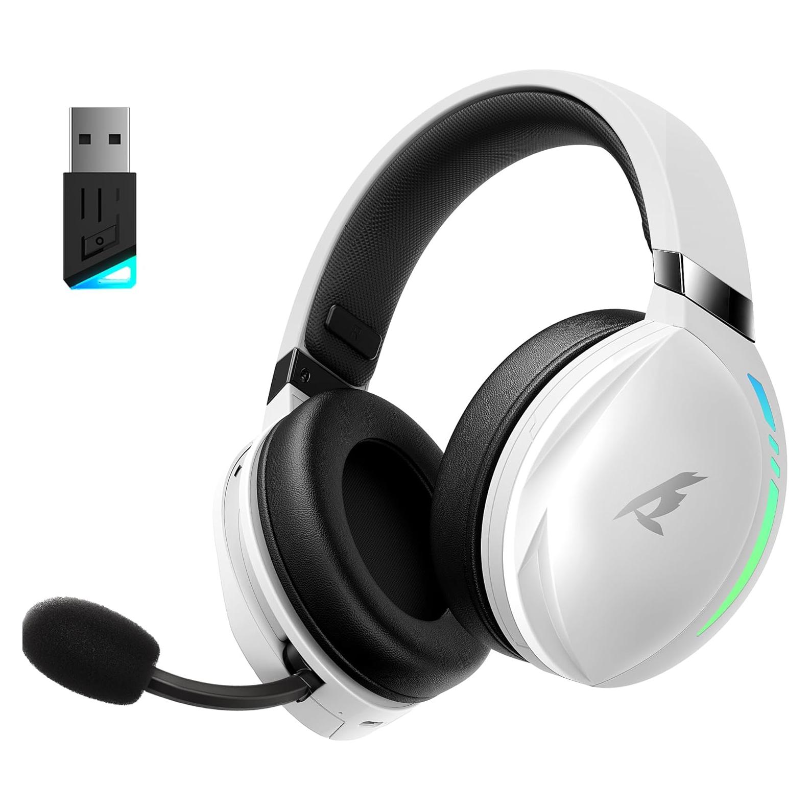 Auriculares Gaming Inalámbricos Kofire UG-06 Blanco 65H