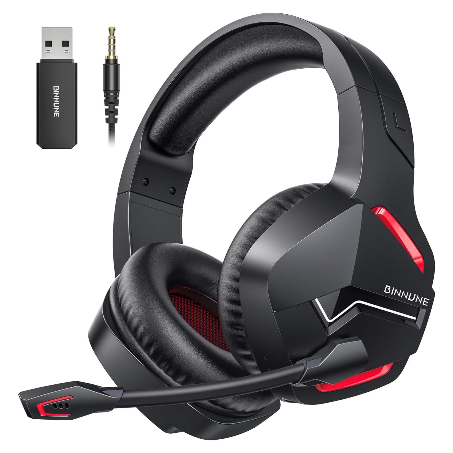 Auriculares Inalámbricos BINNUNE BW01 50mm 120 Horas PS5/PC