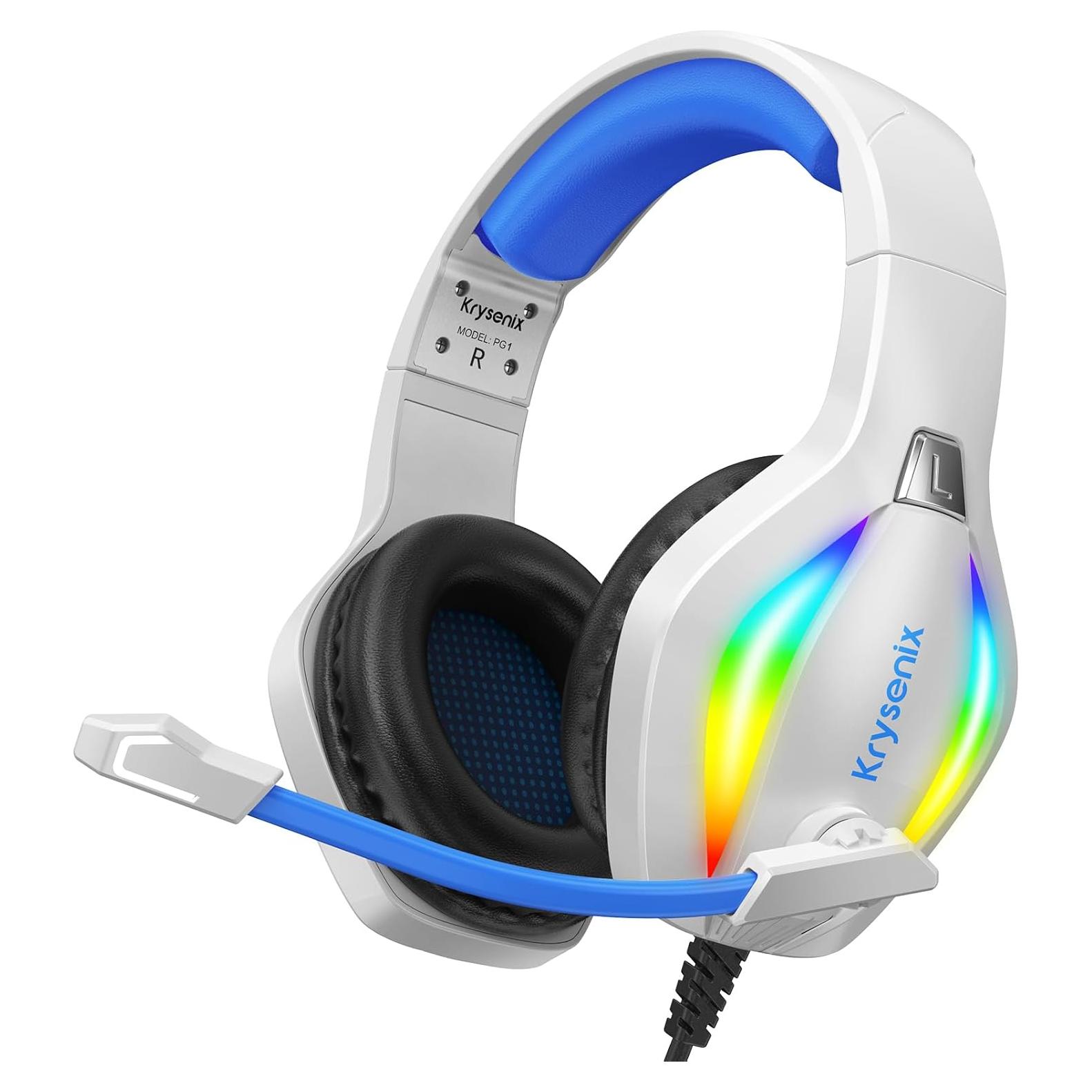 Auriculares Gaming Krysenix PG1 con Micrófono y RGB