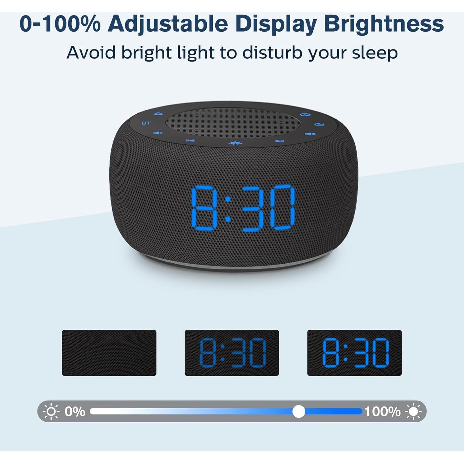 Reloj Despertador Bluetooth BUFFBEE RS11 con Radio FM