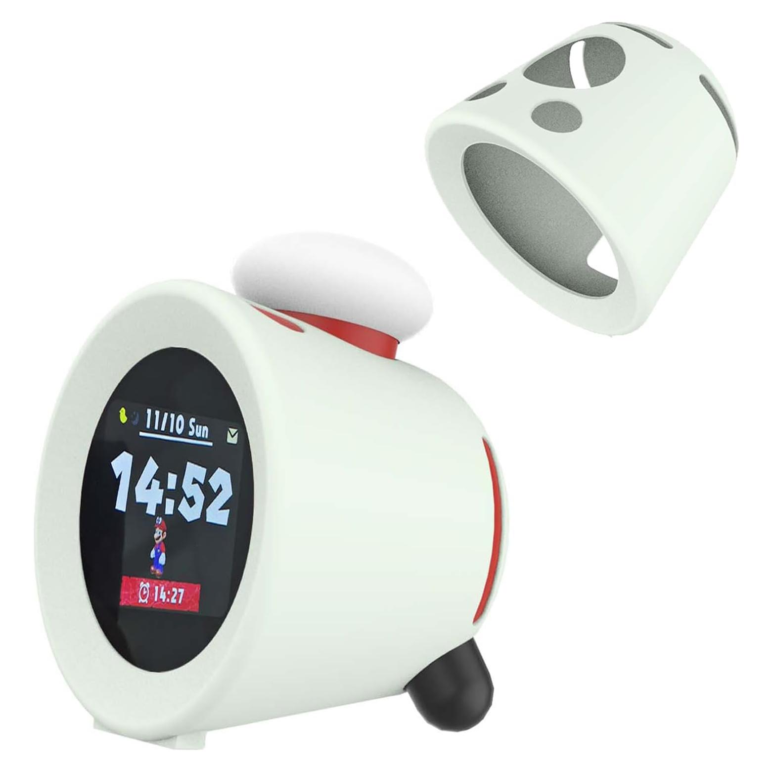 Funda de Silicona Suave YANMONGI para Nintendo Sound Clock Alarmo - Verde