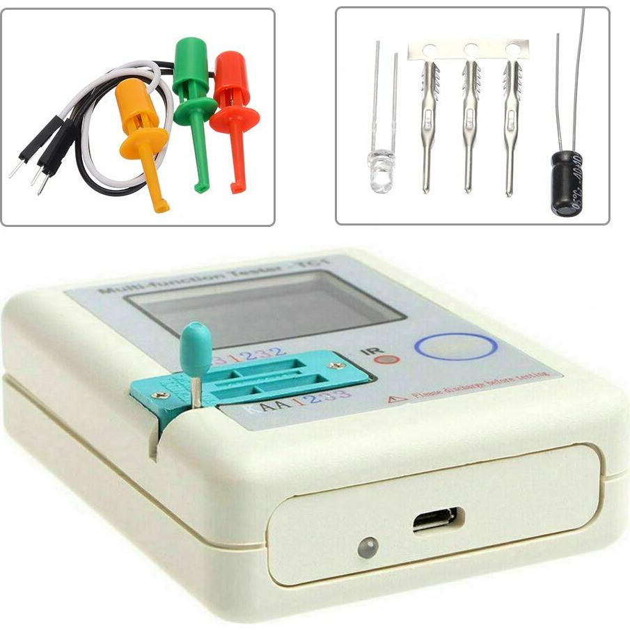 Probador Multifuncional LCR-TC1 Grandes Olas 3.5" Pantalla Colorida