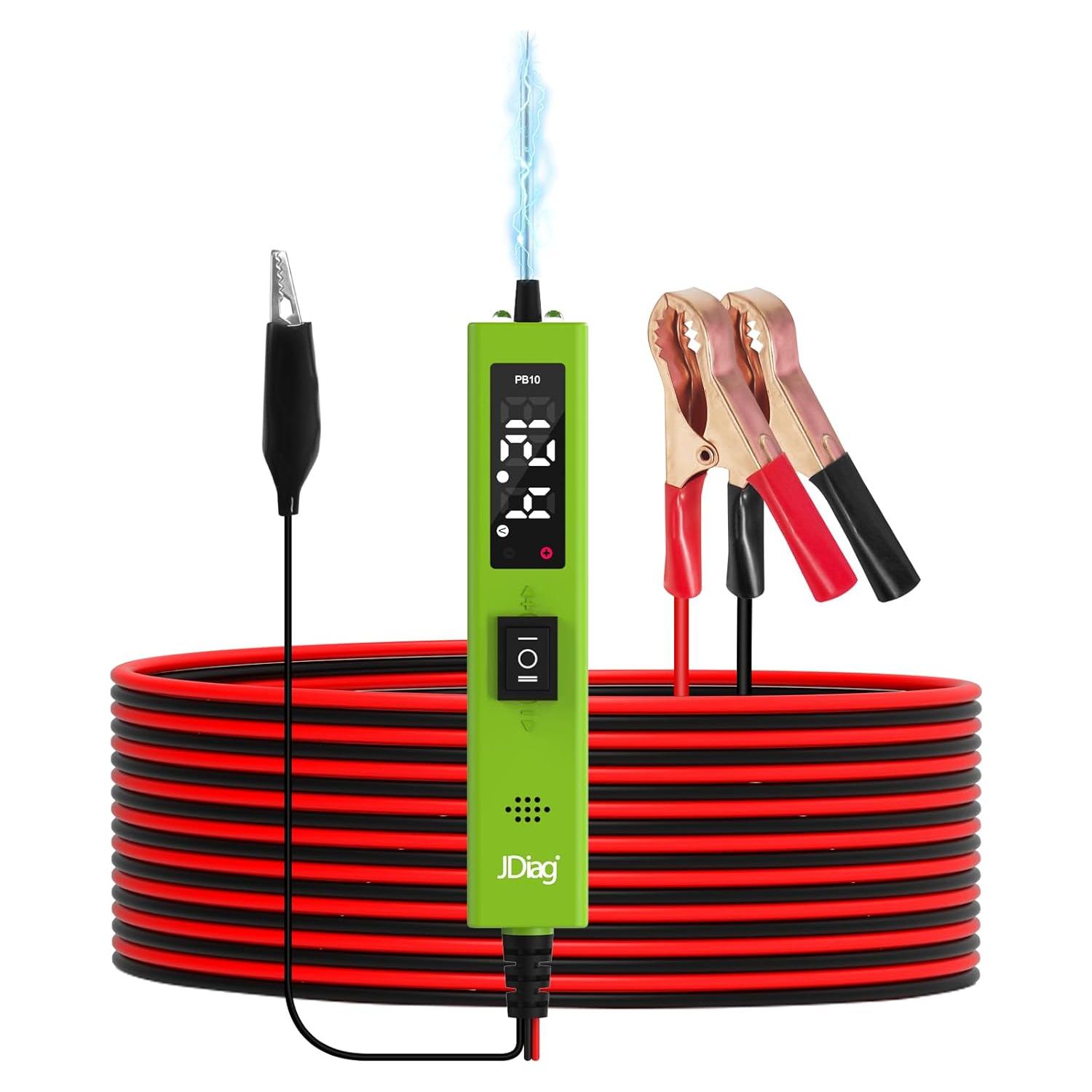 Probador de Circuito Automotriz JDIAG PB10 0-80V LED