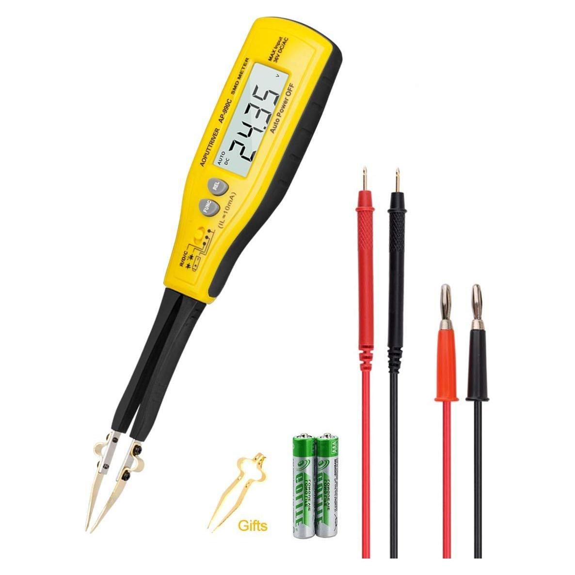 Multímetro Digital AOPUTTRIVER AP-990C SMD 6000 Cuentas