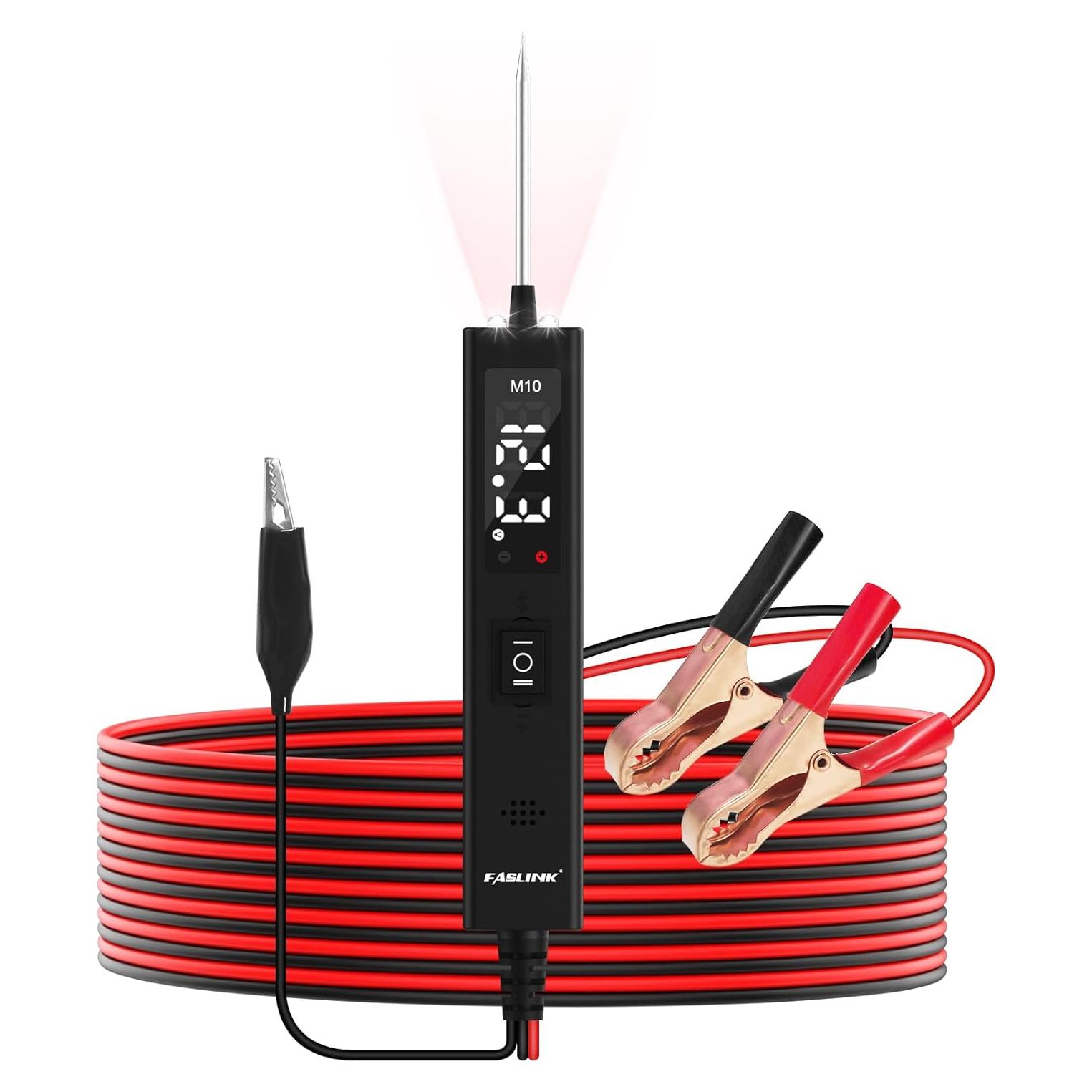 Probador de Circuito Automotriz FASLINK M10 12V-24V LED