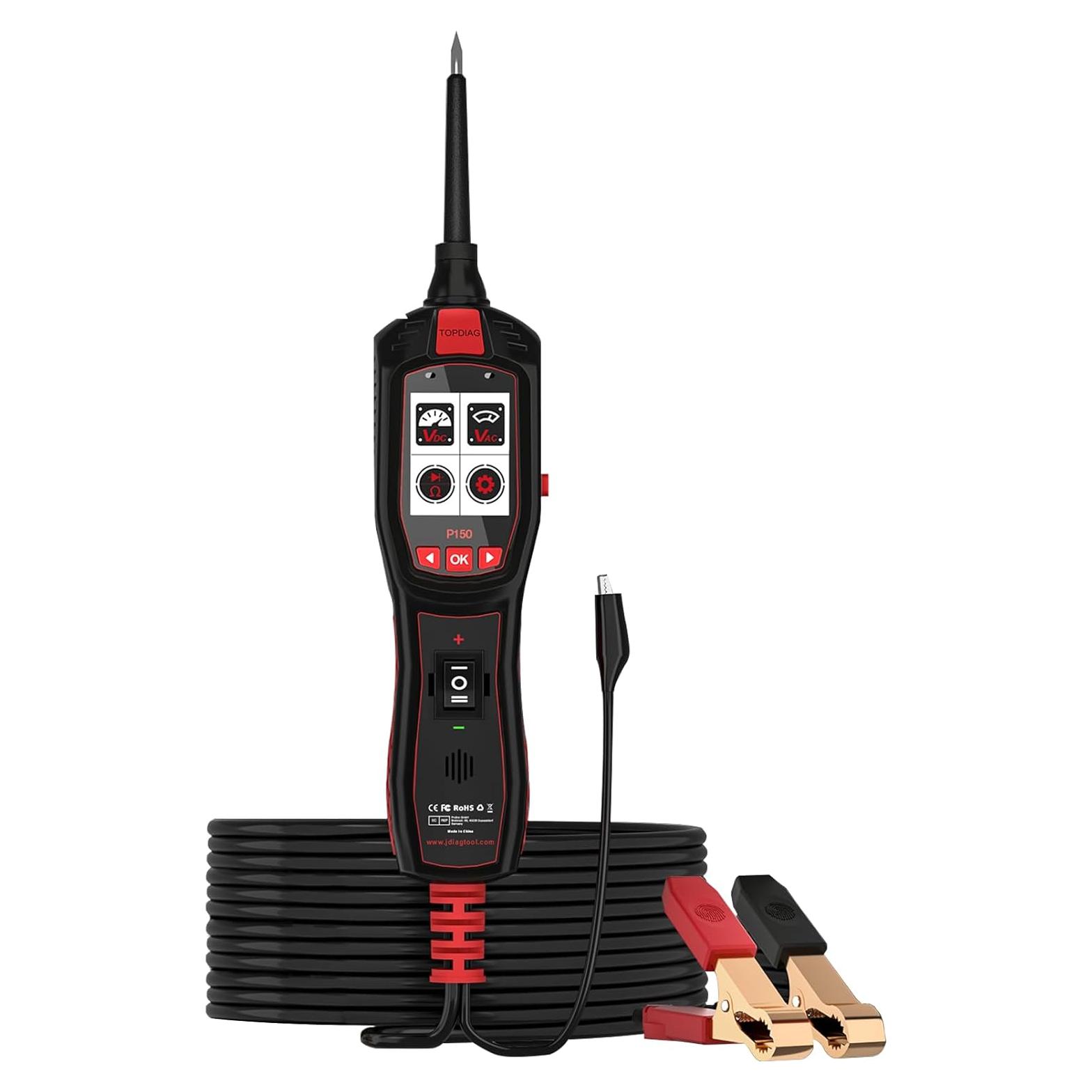 Probador de Circuito Automotriz Topdiag P150 6-30V