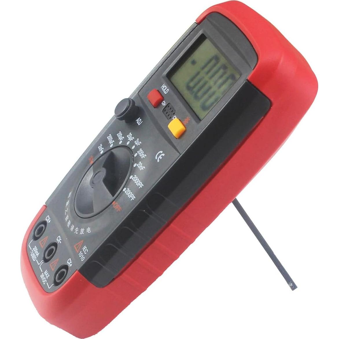 Digital Capacitance Meter 1999 Count Capacitor Tester 0.1pF - 20000uF with LCD Backlight