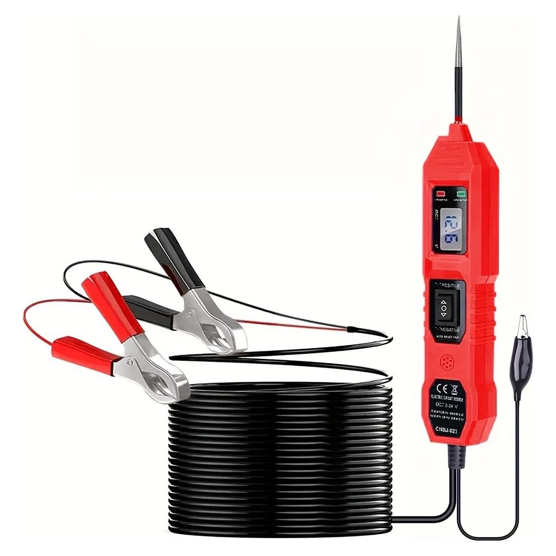 Probador de Circuito Automotriz Multifuncional LCD 3.5-36V