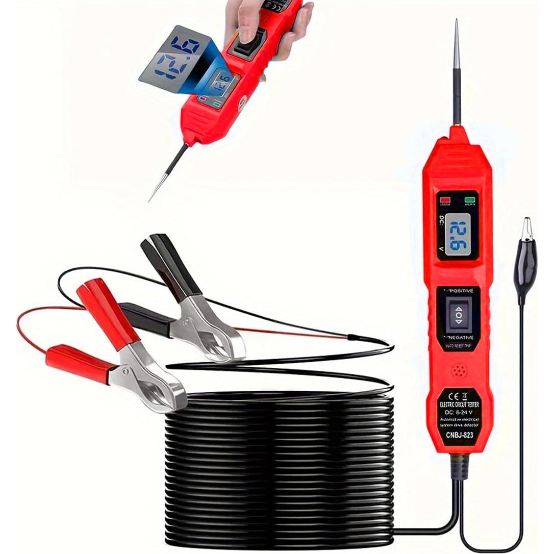 Probador de Circuito Automotriz Multifuncional LCD 3.5-36V