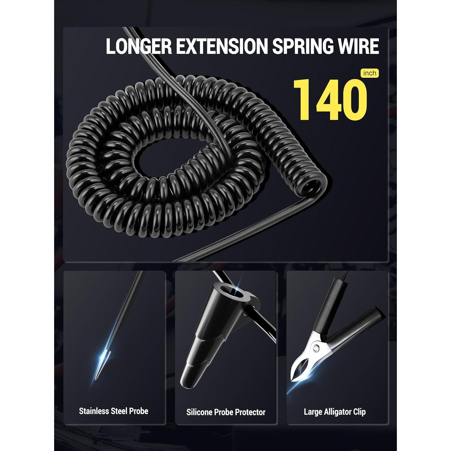 Probador de Circuito Automotriz EVOULTES 3-72V con Buzzer