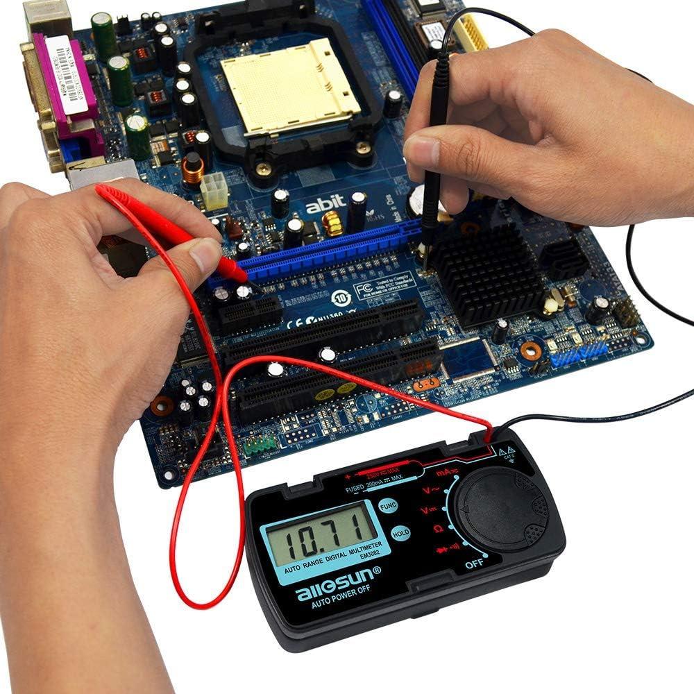 Multímetro Digital Compacto ALLOSUN EM3082 Auto Rango 0.15 kg