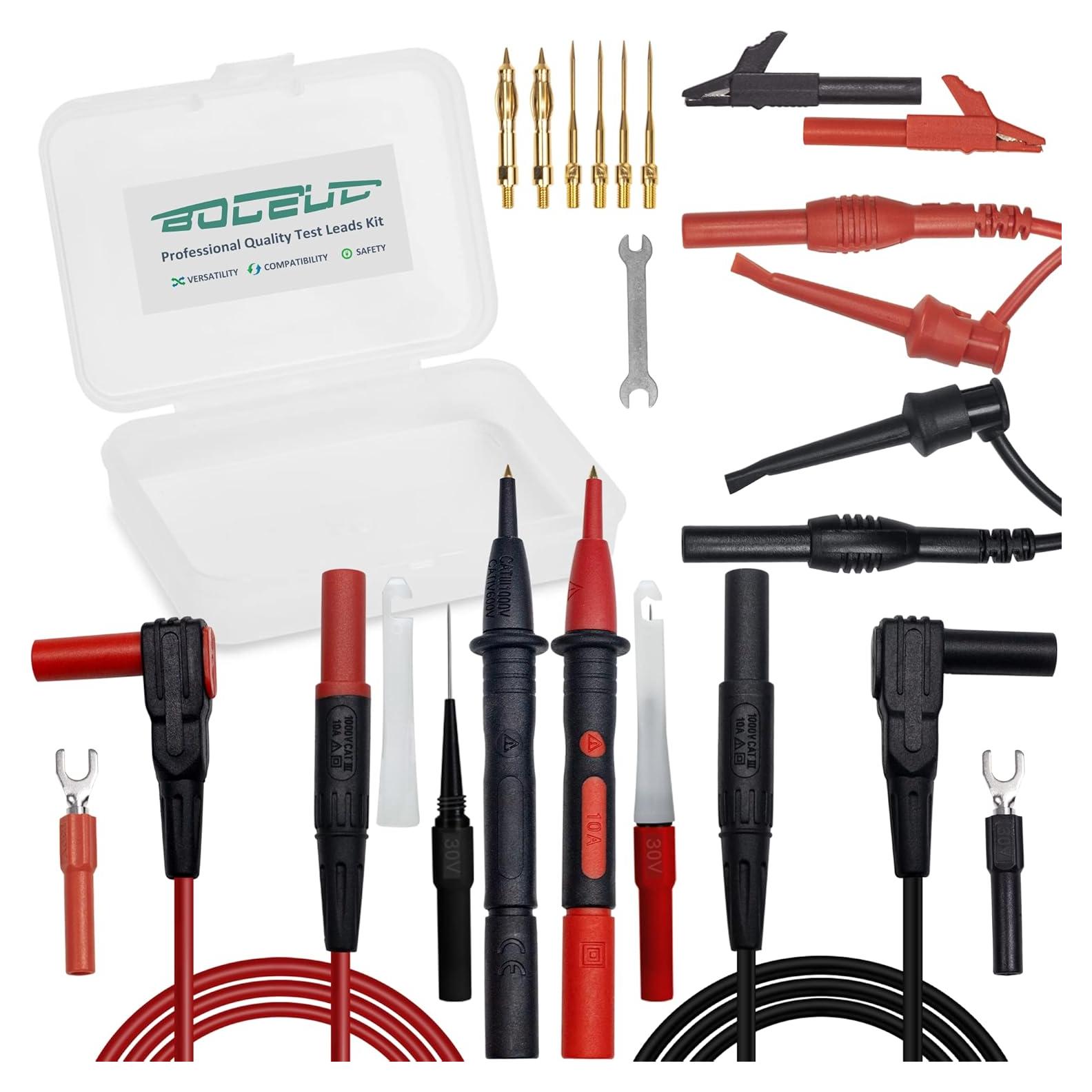 Kit de Cables de Prueba BOCEUC 312 para Multímetro 1000V