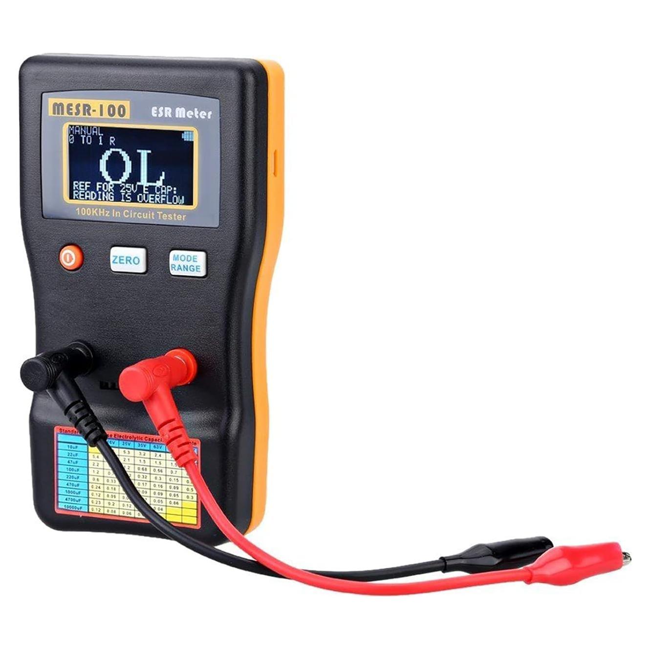 Medidor ESR Signstek MESR-100 V2 Capacitores y Resistencias