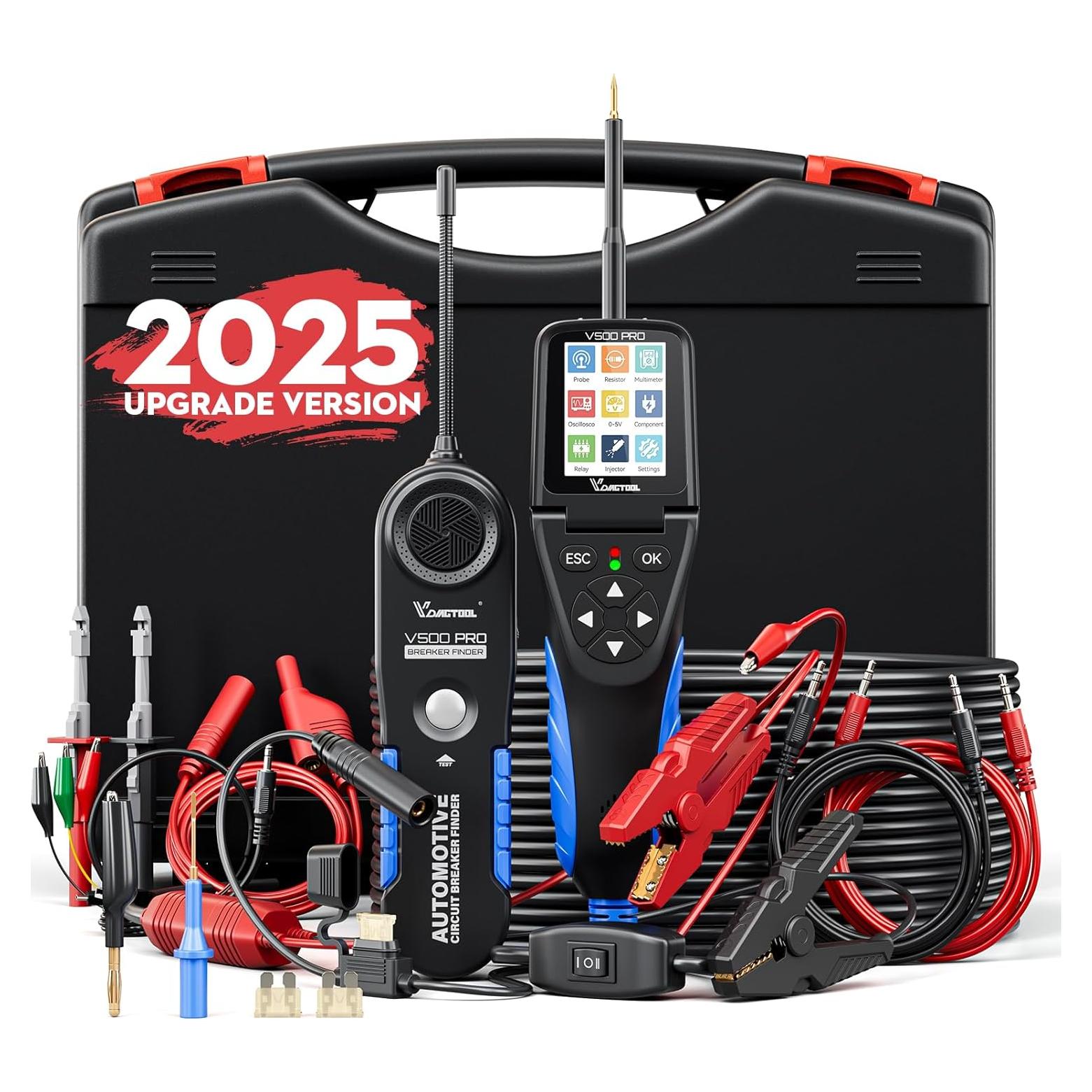 VDIAGTOOL V500 Pro Probador de Circuitos Automotriz 9-30V