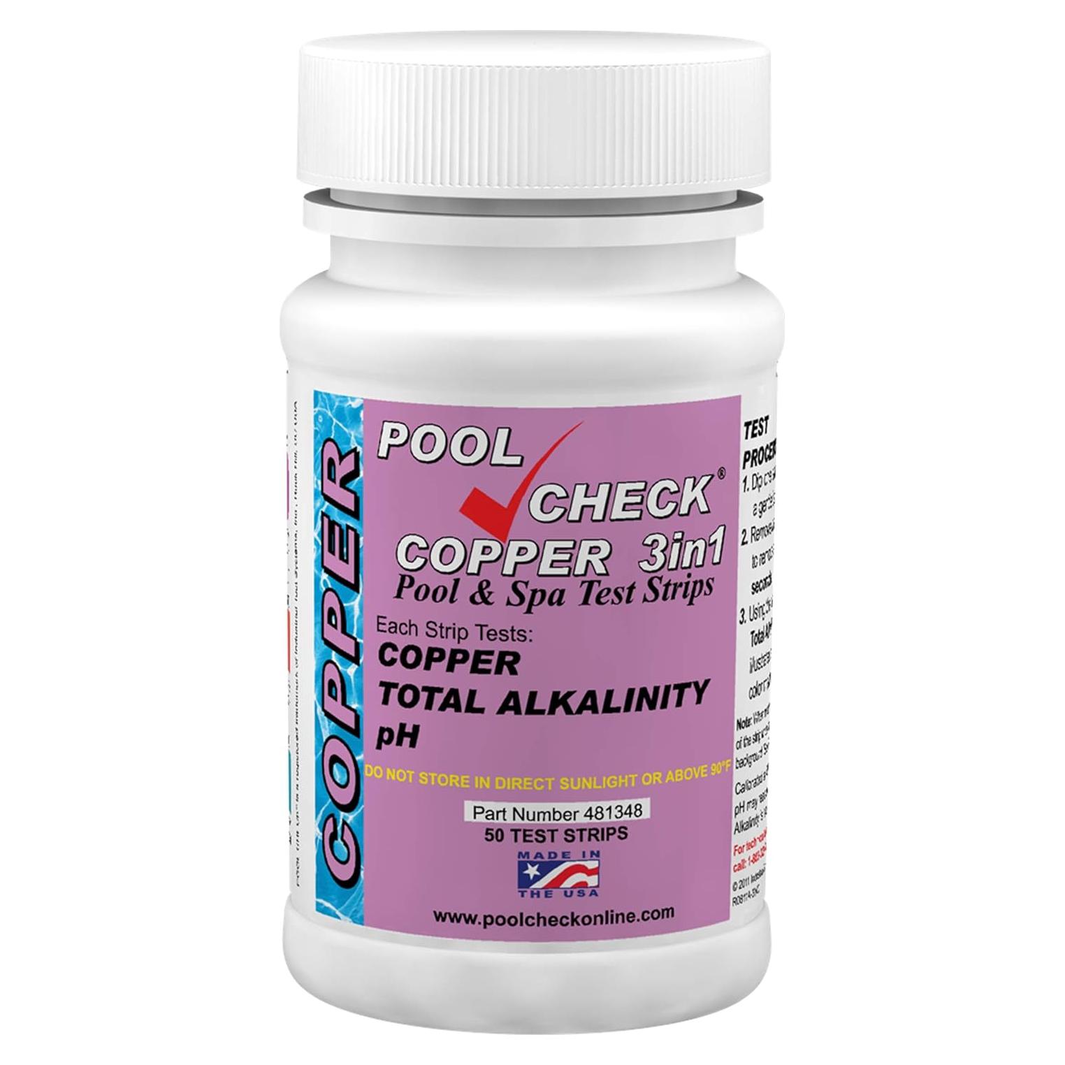 Tiras de Prueba de Agua 3 en 1 Industrial Test Systems