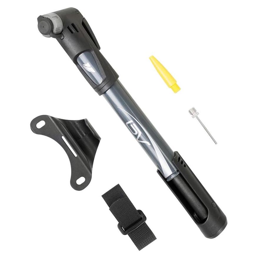 BV Mini Bomba de Bicicleta Portátil 120 PSI Válvula Inteligente