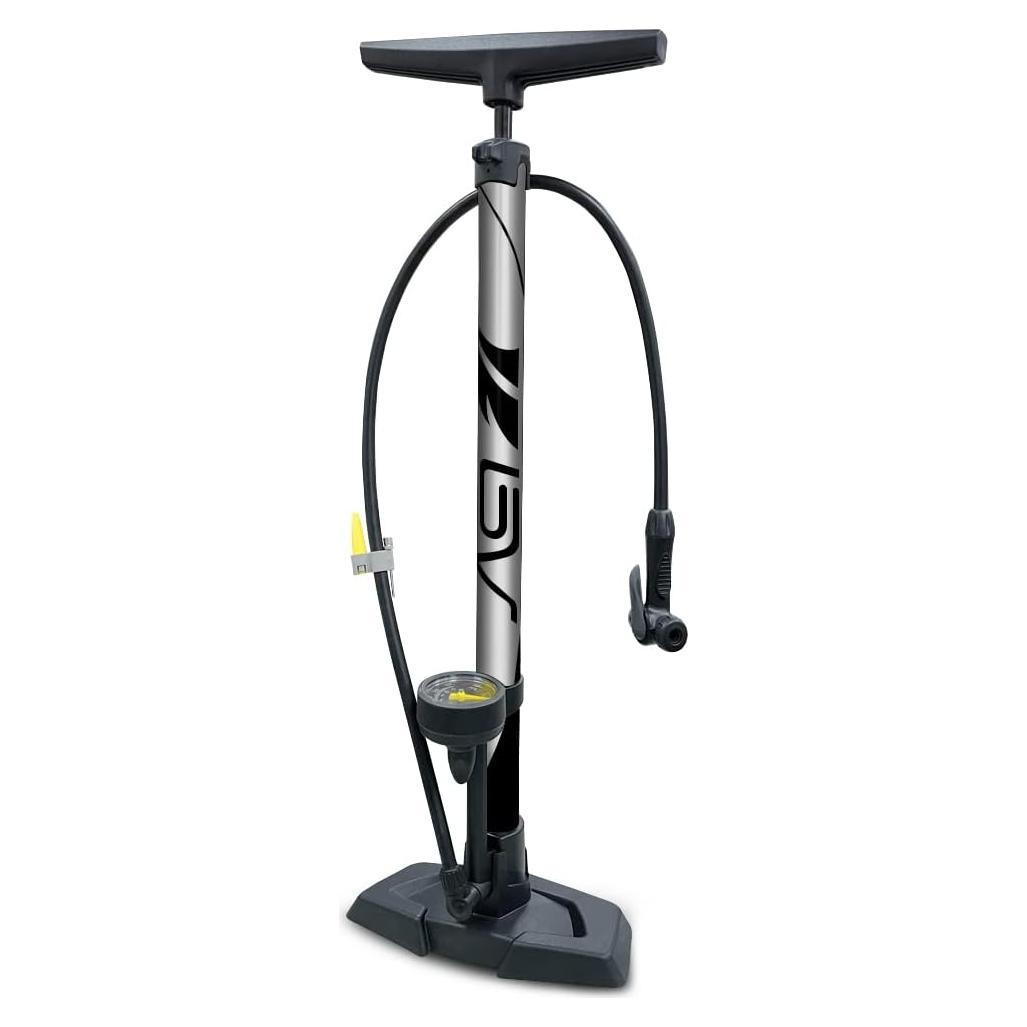 Bomba de Bicicleta BV Manual 0,91 kg 160 PSI Reversible Presta Schrader