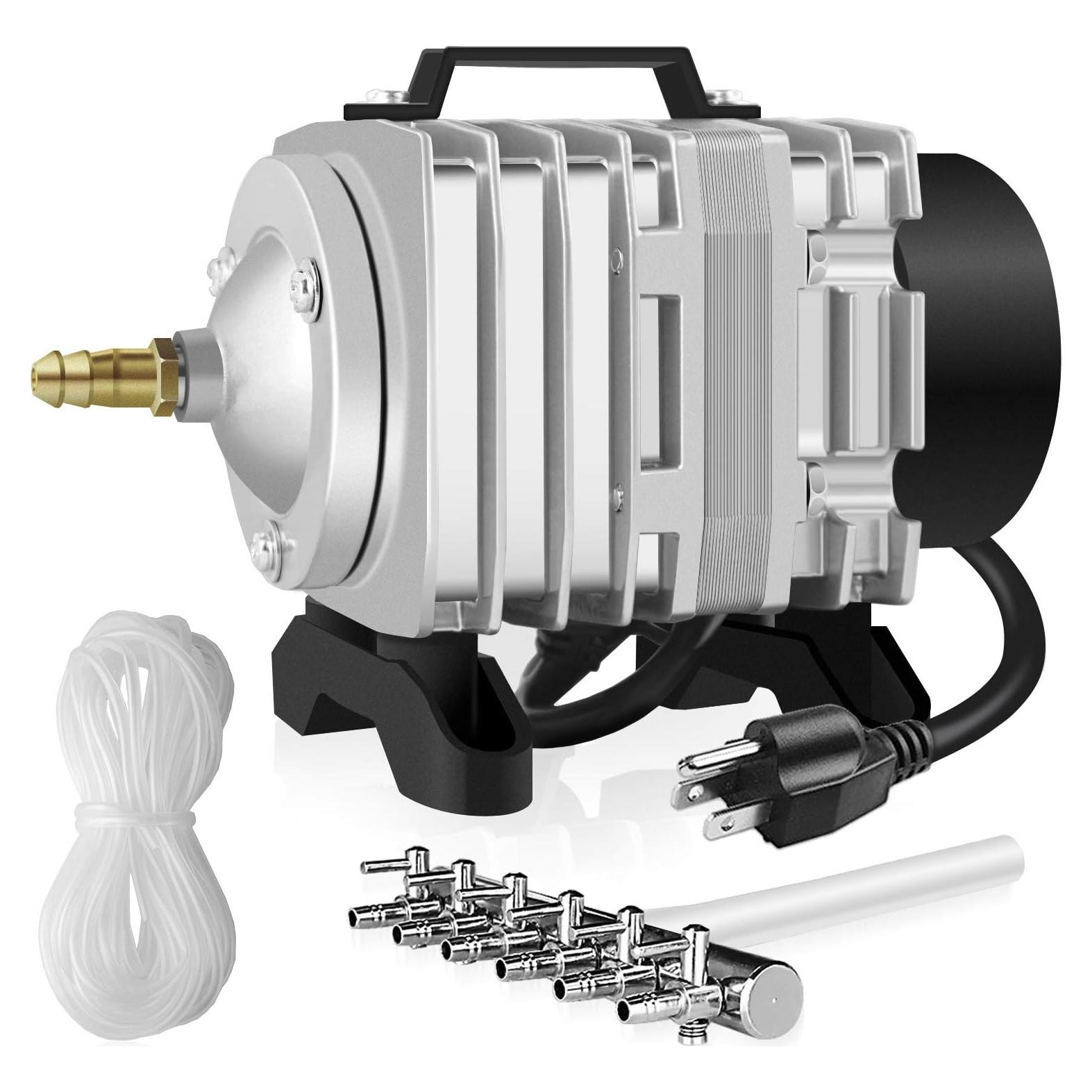 Bomba de Aire Simple Deluxe 38L/min 6 Salidas Ajustables