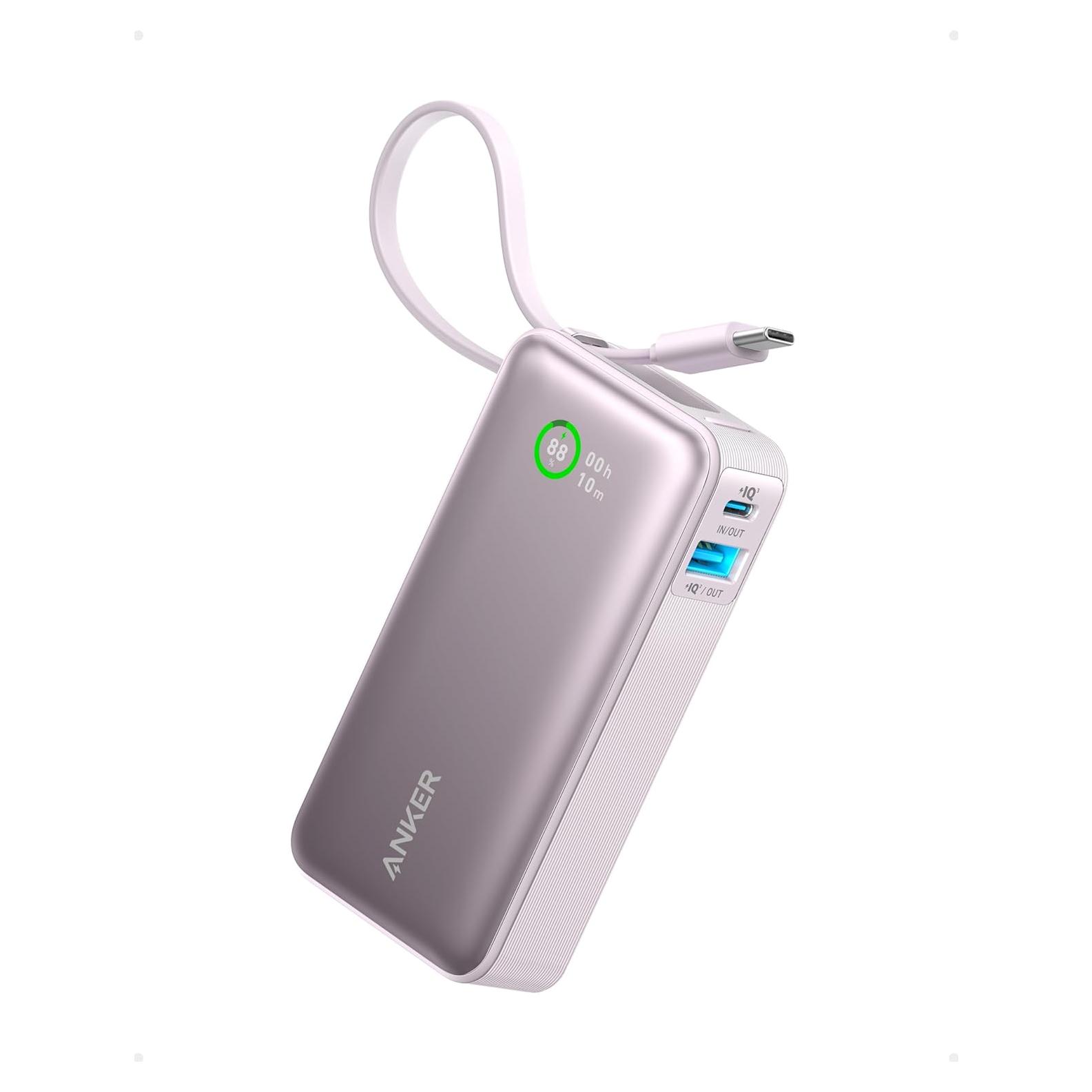 Cargador Portátil Anker Nano 10,000mAh USB-C 30W
