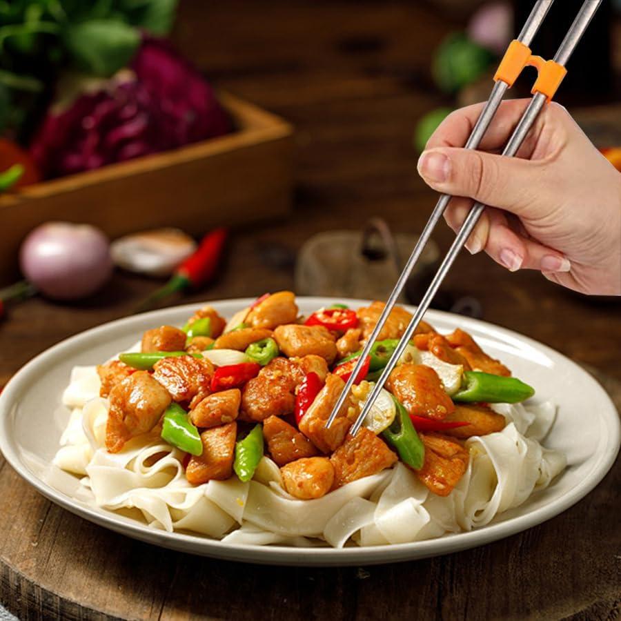 10 Ayudantes Reutilizables de Palillos QUANFULTEC para Entrenamiento