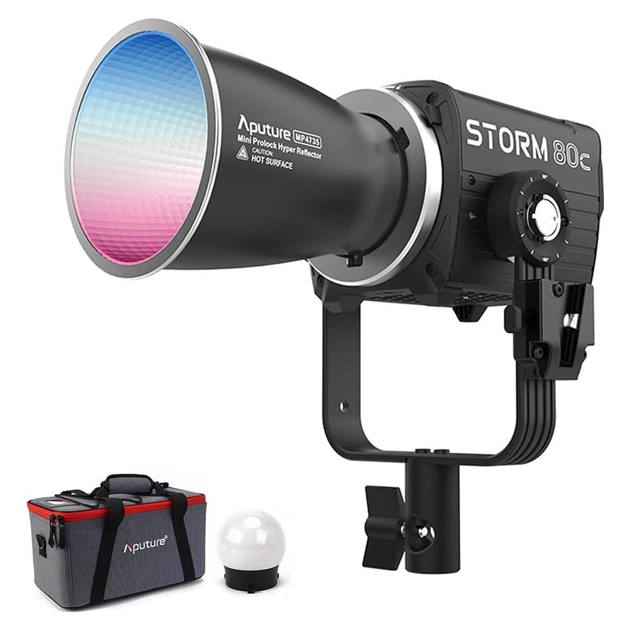 Aputure Storm 80c Luz LED RGB 80W IP65 1800K-20000K