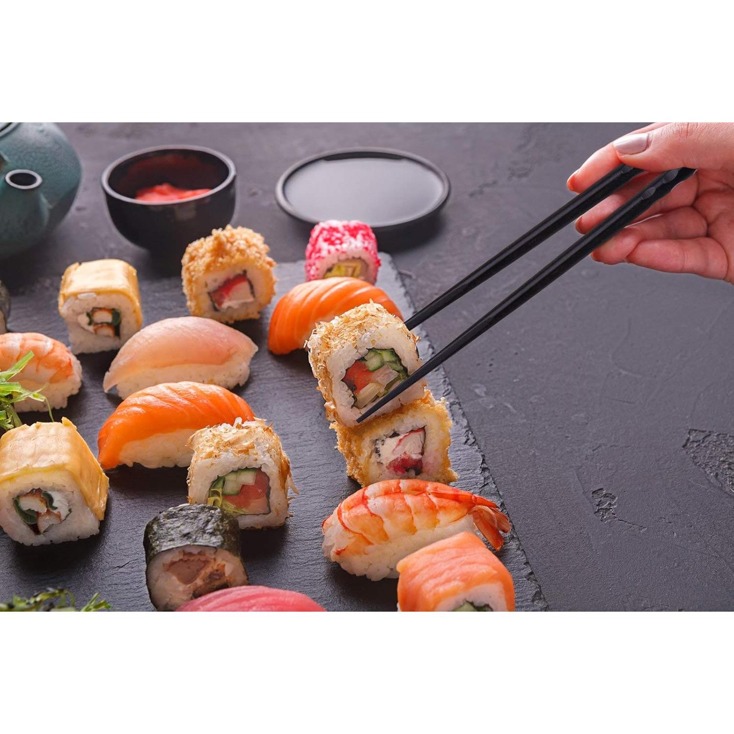 Palillos Reutilizables de Madera Glamfields 22.5 cm 5 Pares