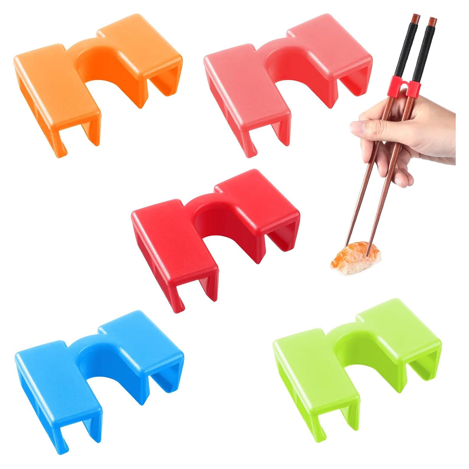 Ayudantes Reutilizables de Palillos Patelai - 5 Pares Multicolor