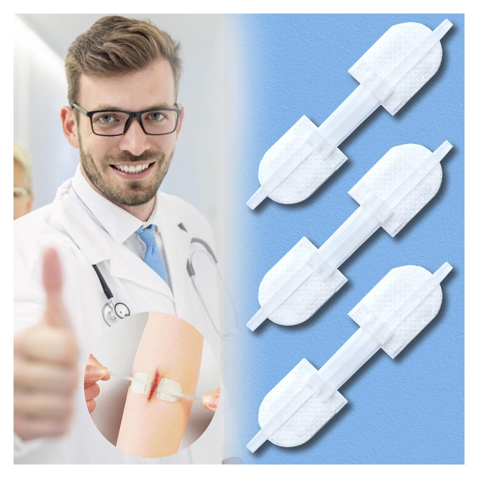 Kit de Tiras de Cierre de Heridas MediMatic - 3 Unidades