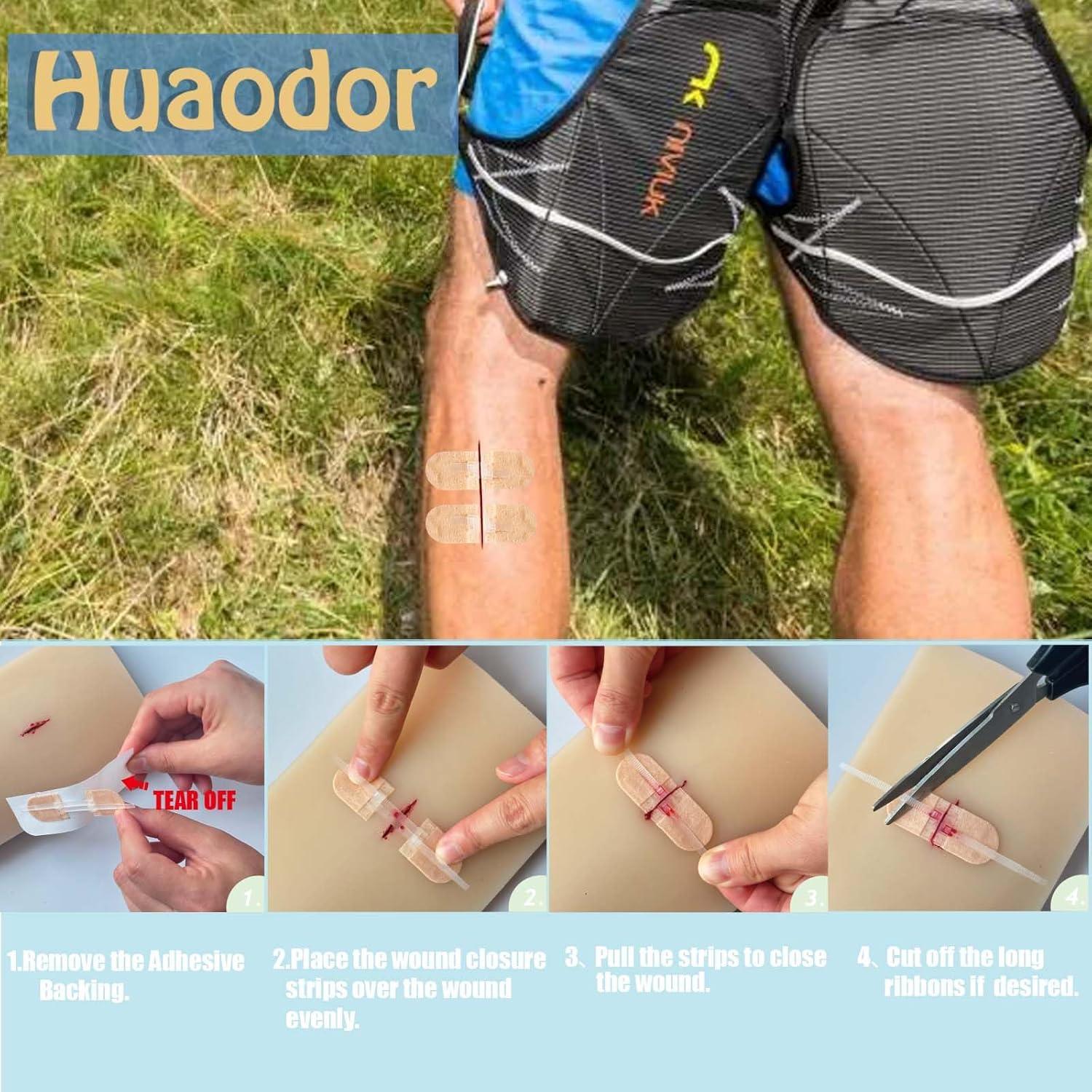 Kit de Cierre de Heridas Huaodor 3 Pcs - Sin Sutura