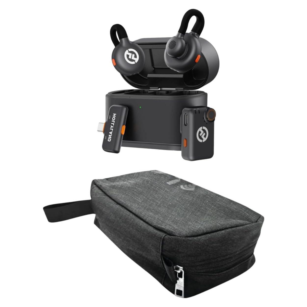 Micrófono inalámbrico mini Hollyland Lark M2S + estuche Maxell