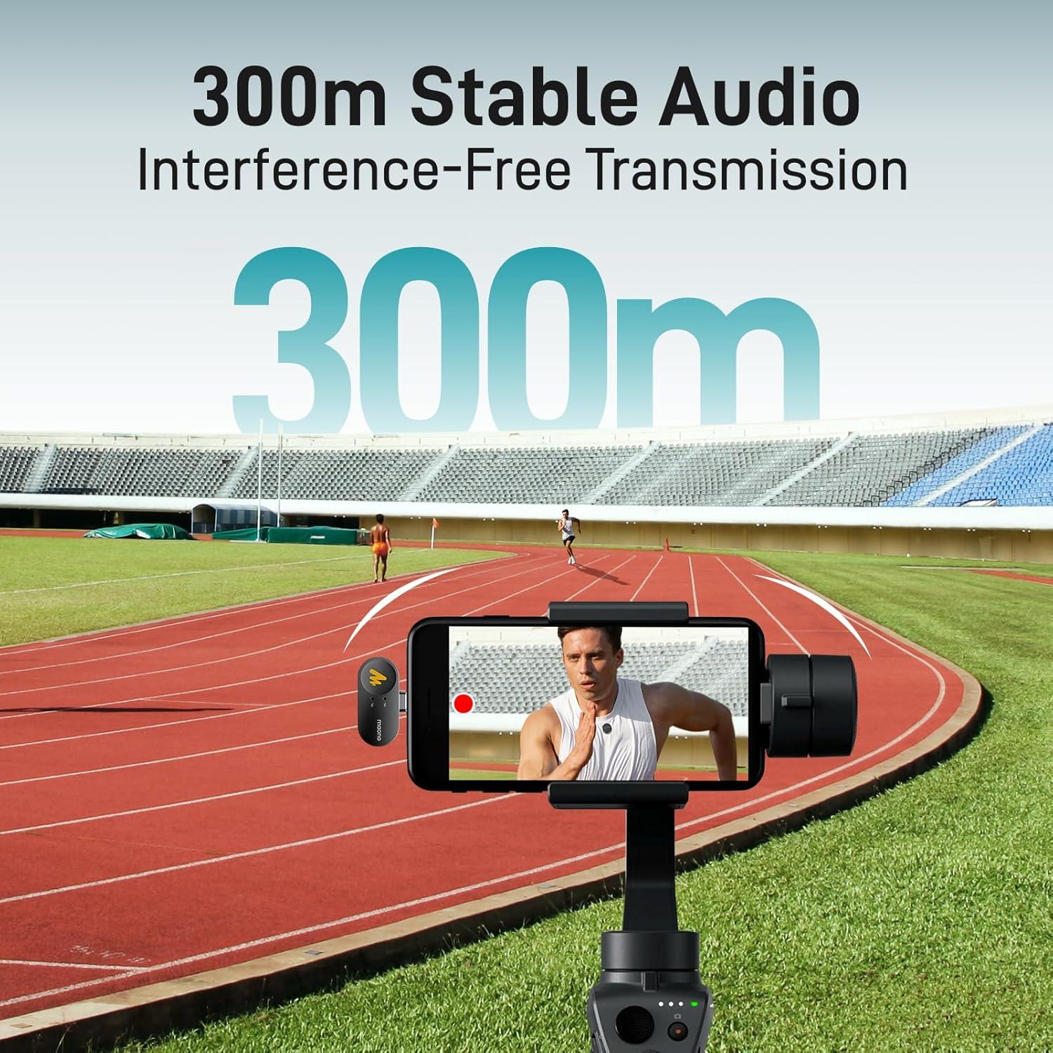 Micrófono Lavalier Inalámbrico MAONO Wave T5 48kHz 24bit