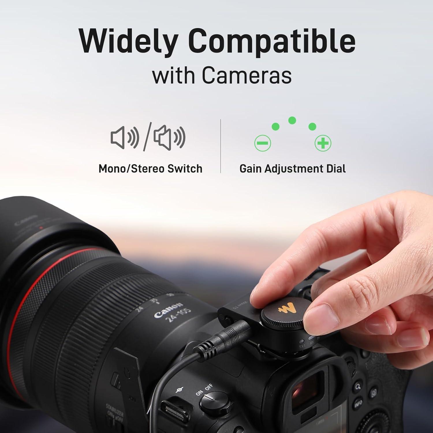 Micrófono Lavalier Inalámbrico MAONO Wave T5 48kHz 24bit