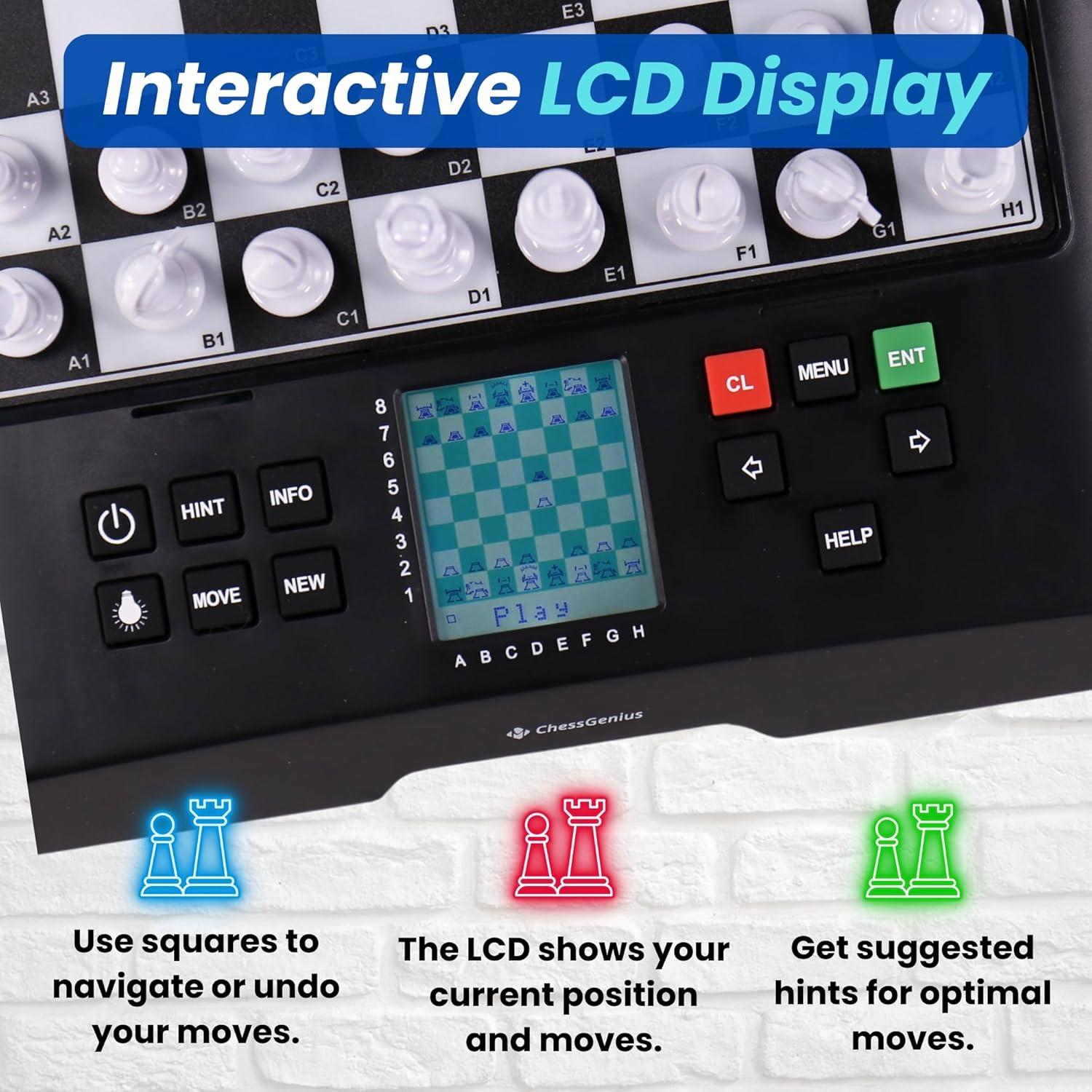 Tablero de Ajedrez Electrónico Millennium ChessGenius 28 cm