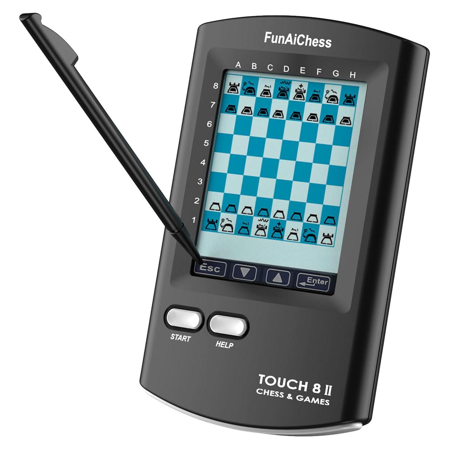 Tablero de Ajedrez Electrónico Portátil FunAiChess 8 en 1