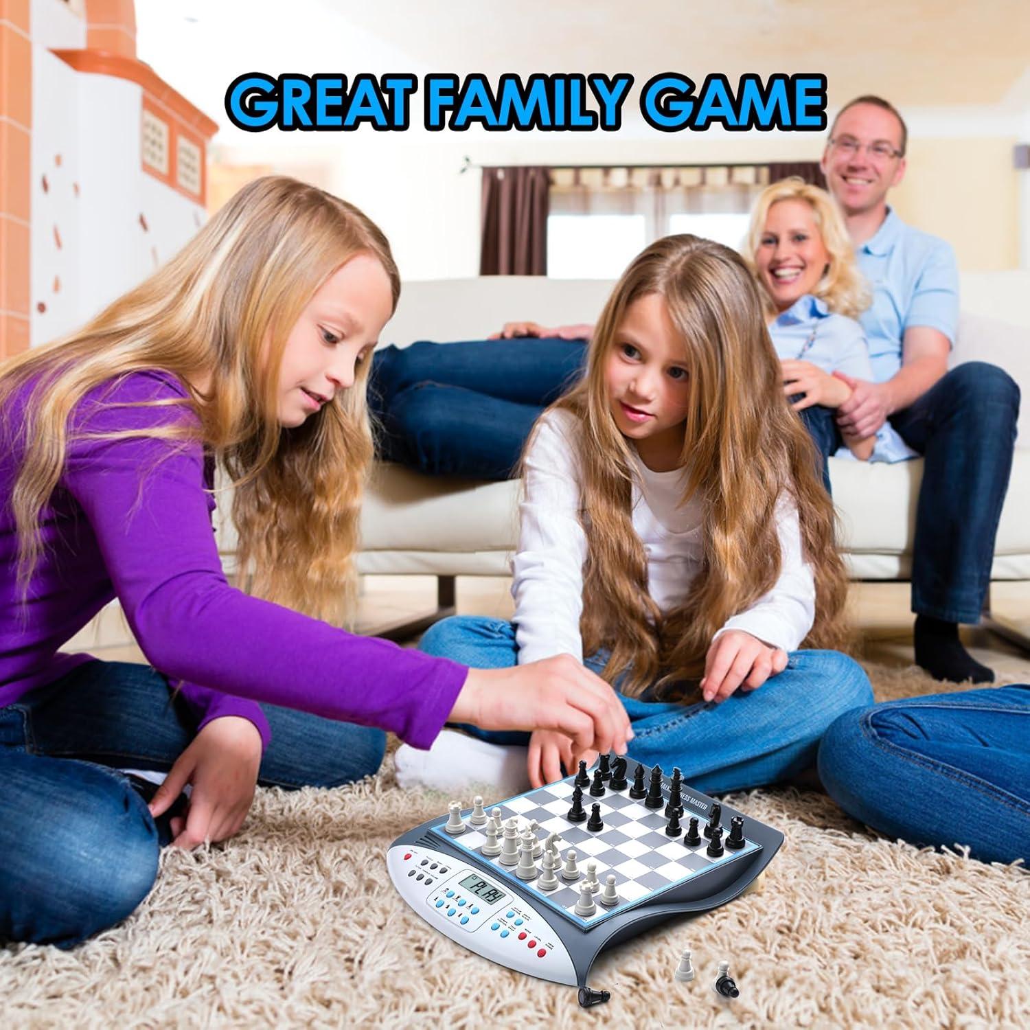 Juego de Ajedrez Electrónico Leveroam con Tutor de Voz AI