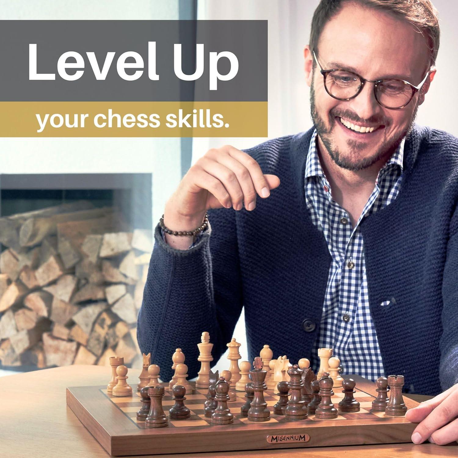 Juego de Ajedrez Electrónico Millennium M828 - Tablero 40cm