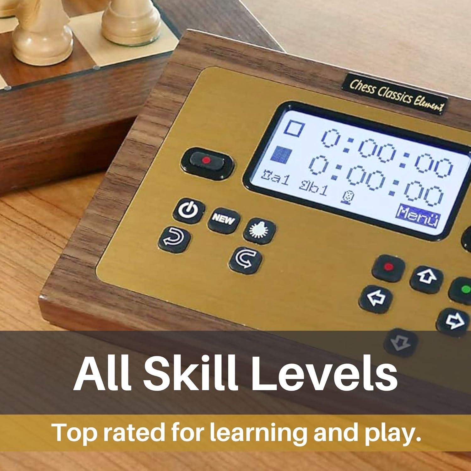 Juego de Ajedrez Electrónico Millennium M828 - Tablero 40cm