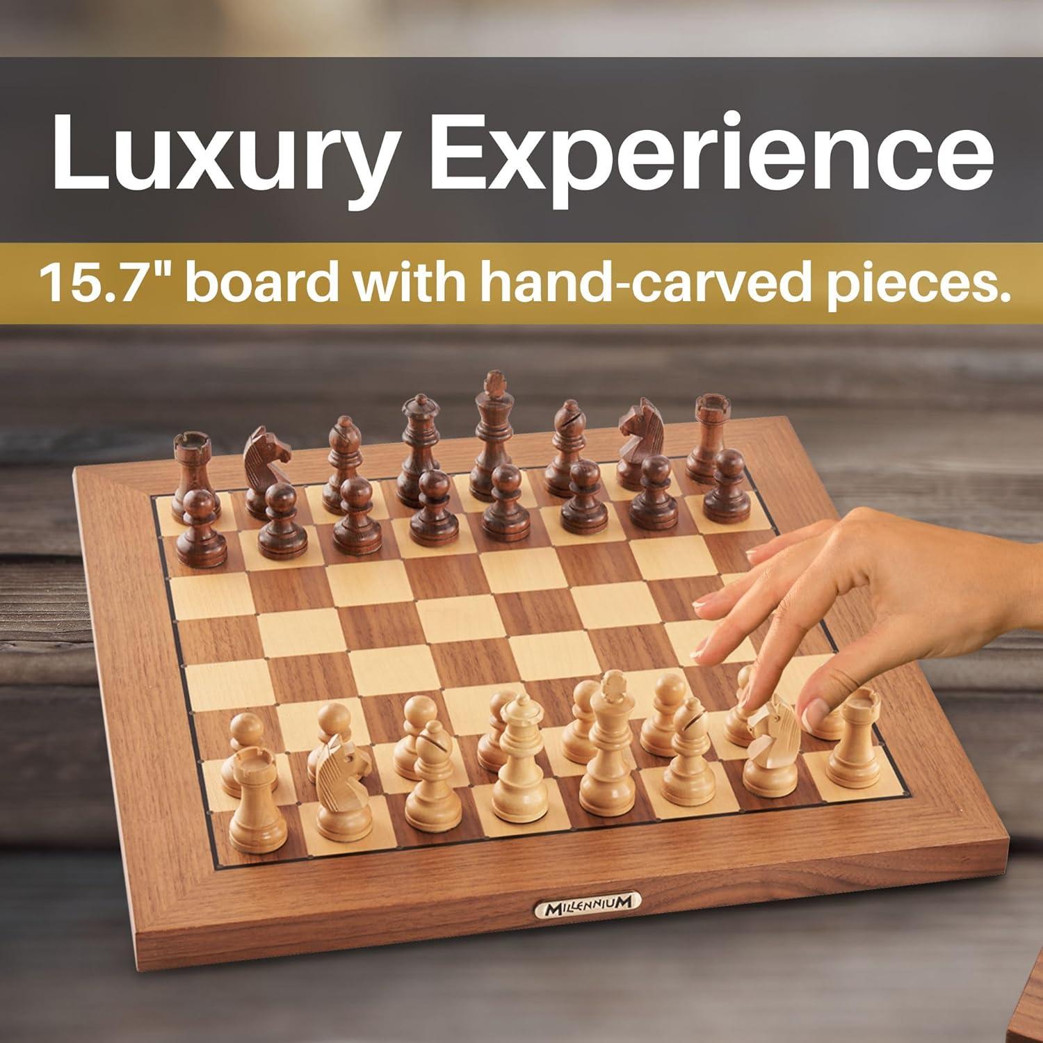 Juego de Ajedrez Electrónico Millennium M828 - Tablero 40cm